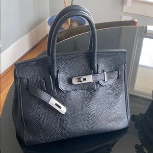 Birkin style 25cm TEDDY BLAKE bag